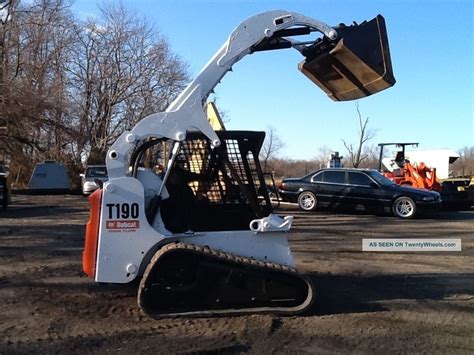 bobcat t190 track loader|bobcat t190 skidsteer.